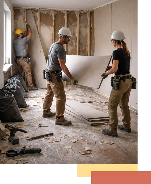 Демонтаж стеновых панелей в Магадане быстро и аккуратно