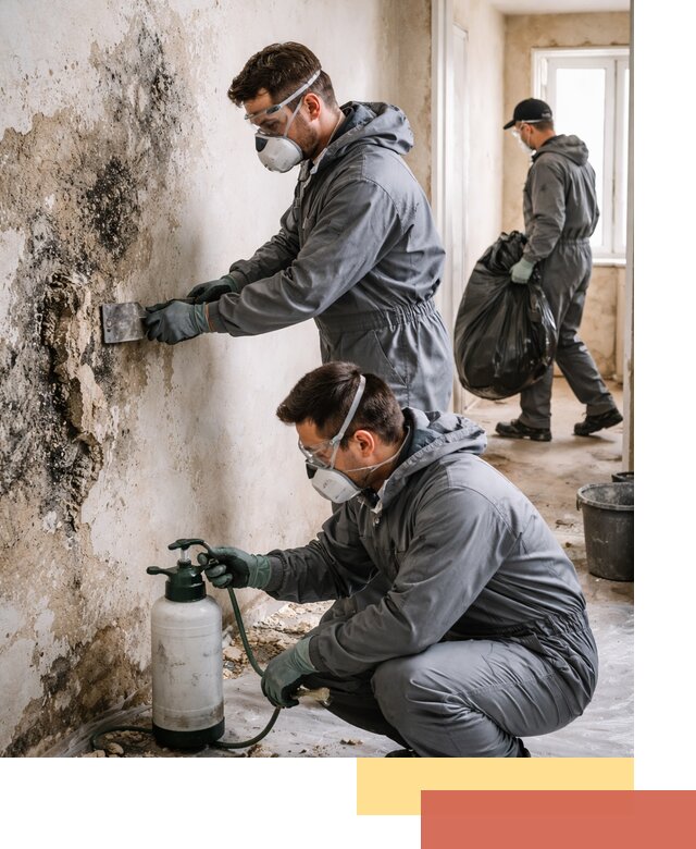 Удаление плесени со стен профессионально в Магадане