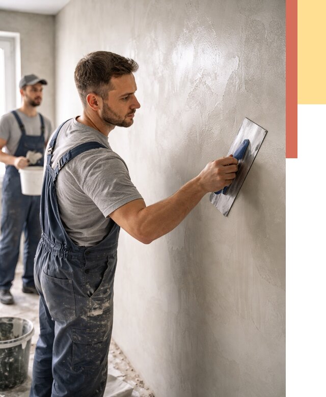 Глянцевание штукатурки стен в Магадане от 7667 руб. — услуги и затирка | ОТДЕЛОЧНИК-Мгд