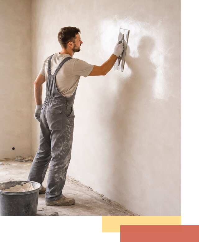 Глянцевание штукатурки стен в Магадане профессионально и быстро