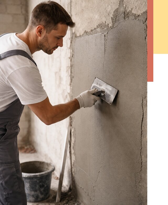 Штукатурка стен под плитку в Магадане от 4294 руб./м2 — выравнивание под плитку | ОТДЕЛОЧНИК-Мгд