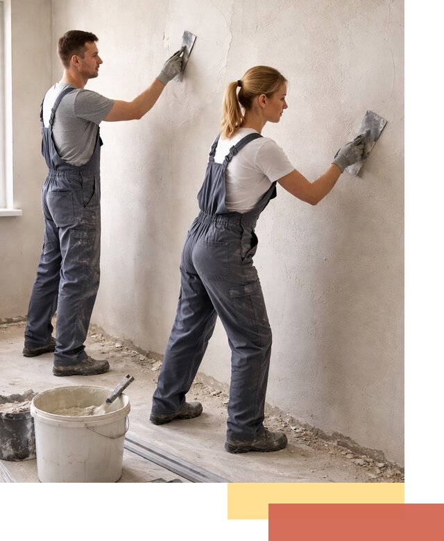 Штукатурка стен под обои в Магадане профессионально и быстро