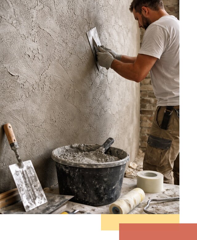 Декоративная штукатурка лофт в Магадане — отделка стен и потолков