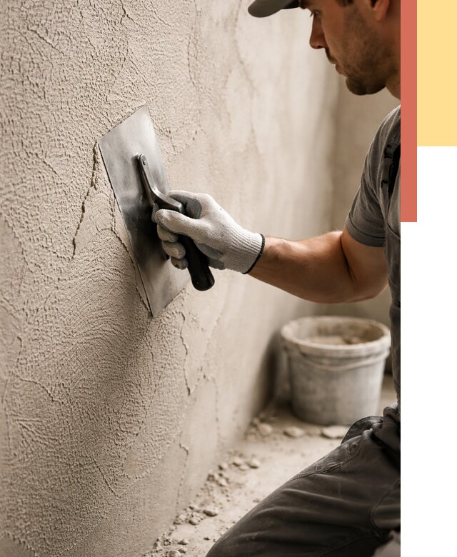 Структурная штукатурка стен в Магадане от 4600 руб. под ключ | ОТДЕЛОЧНИК-Мгд