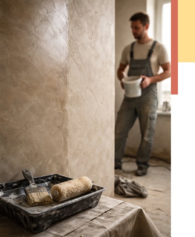 Нанесение воска на штукатурку в Магадане от 3578 руб. | Услуги ОТДЕЛОЧНИК-Мгд