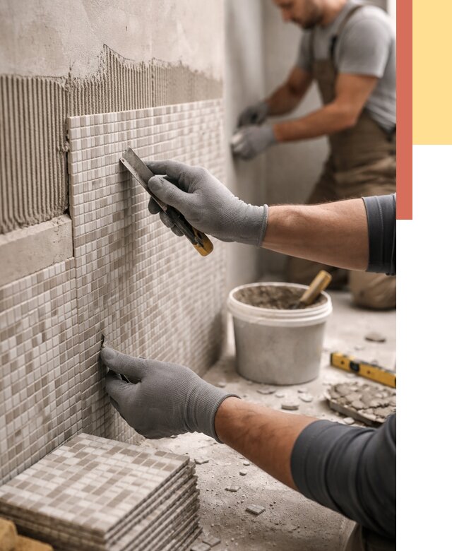 Облицовка стен мозаикой в Магадане от 3271 руб/м2 — укладка мозаики на стены | ОТДЕЛОЧНИК-Мгд