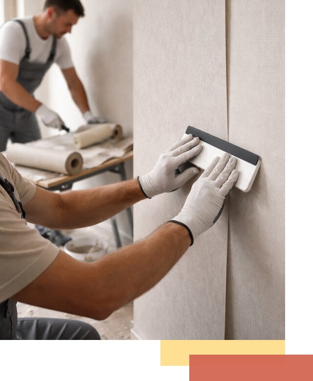 Поклейка обоев под покраску в Магадане профессионально и быстро