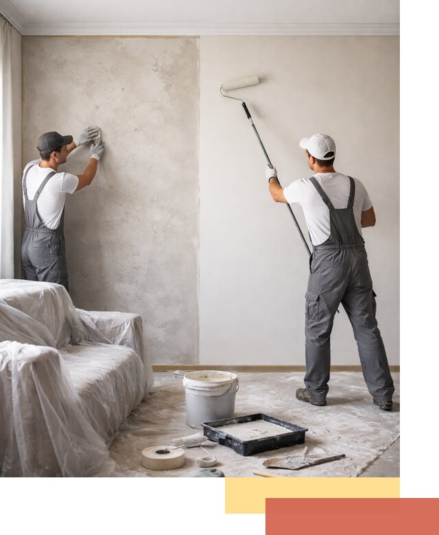 Покраска стен антивандальной краской в Магадане