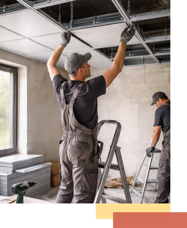 Монтаж кассетного потолка в Магадане качественно и быстро