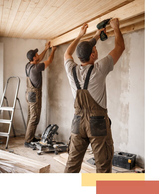 Монтаж потолка из вагонки в Магадане профессионально и аккуратно