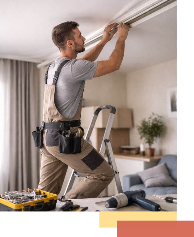 Ремонт натяжных потолков в Магадане — качественно и оперативно