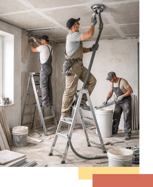 Ремонт потолка из гипсокартона в Магадане: быстрый и качественный монтаж