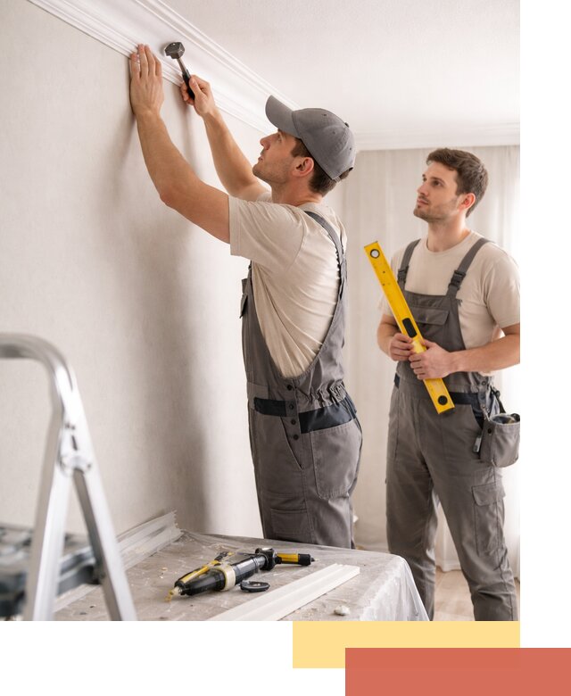 Монтаж потолочного плинтуса в Магадане качественно и быстро