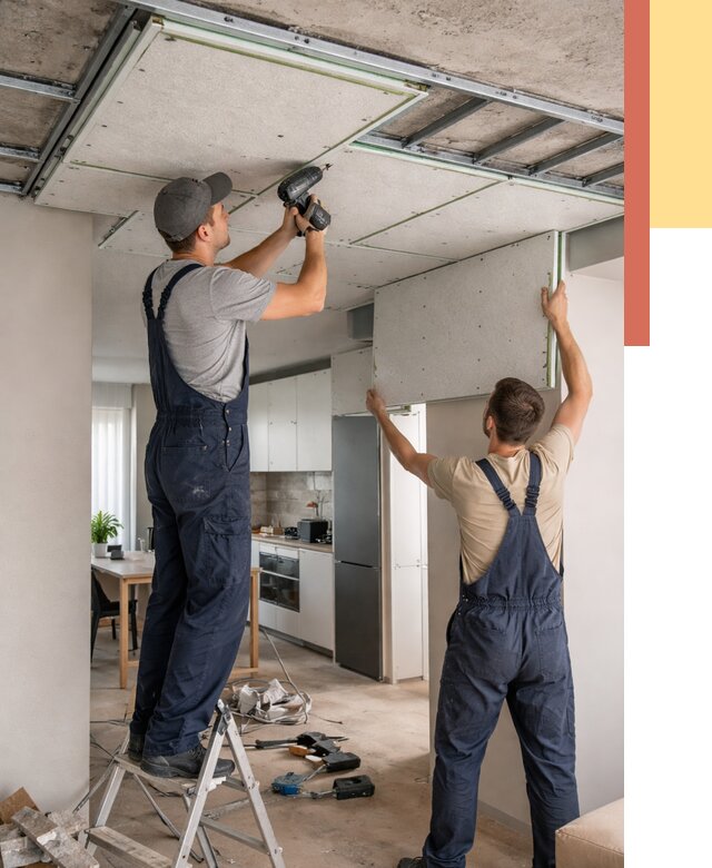 Шумоизоляция потолка панелями зипс в Магадане от 1891 руб. под ключ | ОТДЕЛОЧНИК-Мгд